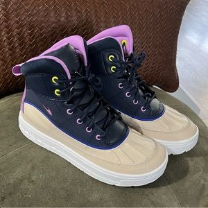 Nike ACG Woodside 2 High Womens/Kids Sand Rush Fuchsia Hyper Royal 524872-100